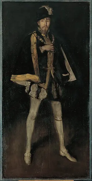 Arrangement in Black, No. 3: Sir Henry Irving as Philip II of Spain by James McNeill Whistler
