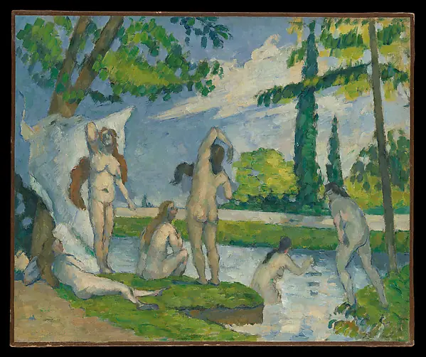 Bathers by Paul Cézanne