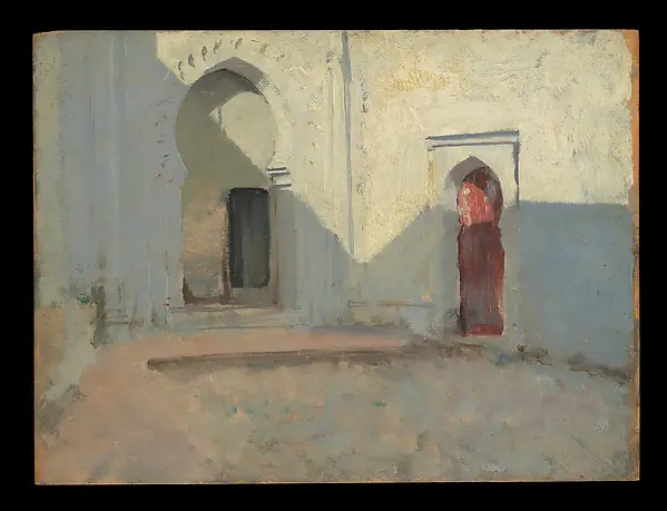 Courtyard, Tétouan, Morocco by John Singer Sargent