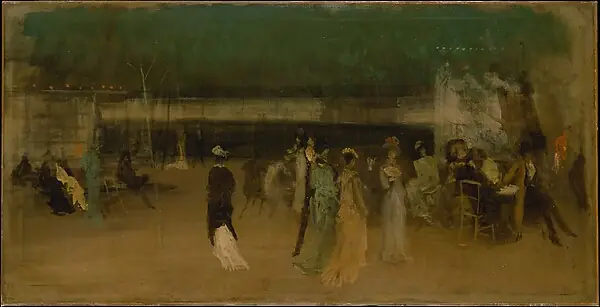 Cremorne Gardens, No. 2 by James McNeill Whistler