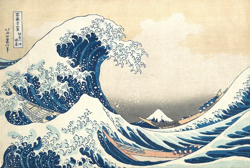 The Great Wave off Kanagawa by Katsushika Hokusai, c. 1831