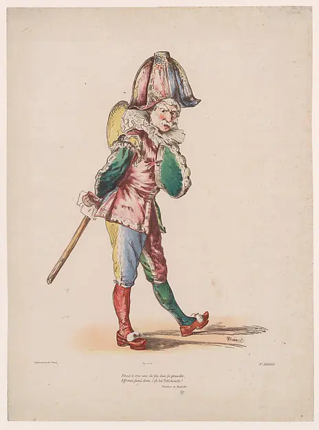 Polichinelle by Edouard Manet