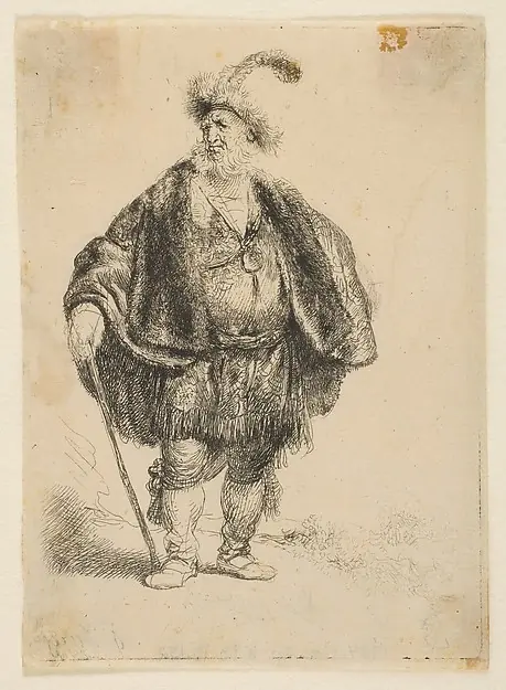 The Persian by Rembrandt (Rembrandt van Rijn)
