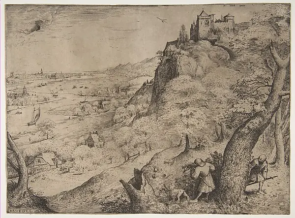 The Rabbit Hunt by Pieter Bruegel the Elder