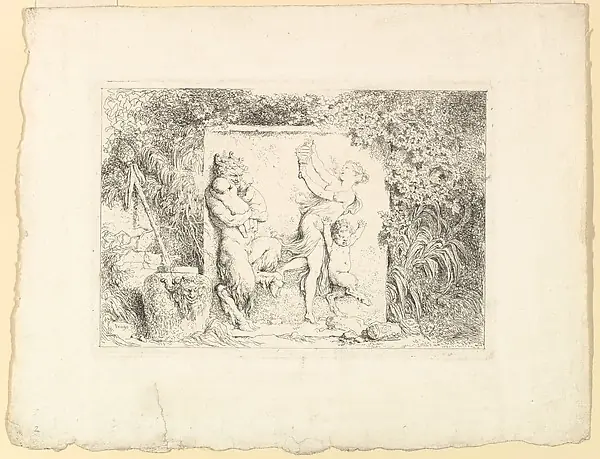 The Satyrs' Dance by Jean Honoré Fragonard